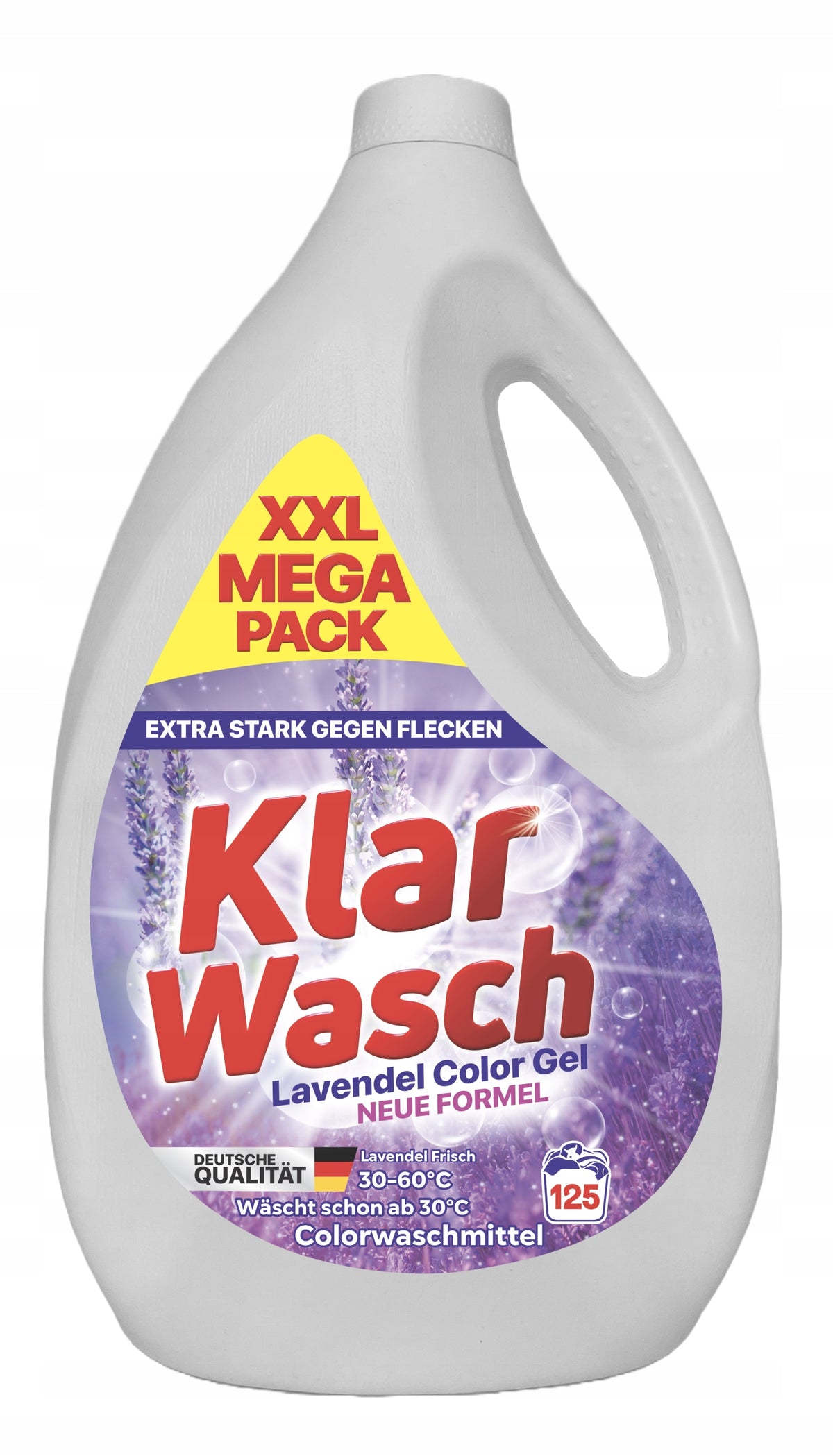 WASHING GEL KLAR WASCH COLOR LAVENDER 5,5L EFFICIENT THICK 125 WASHES