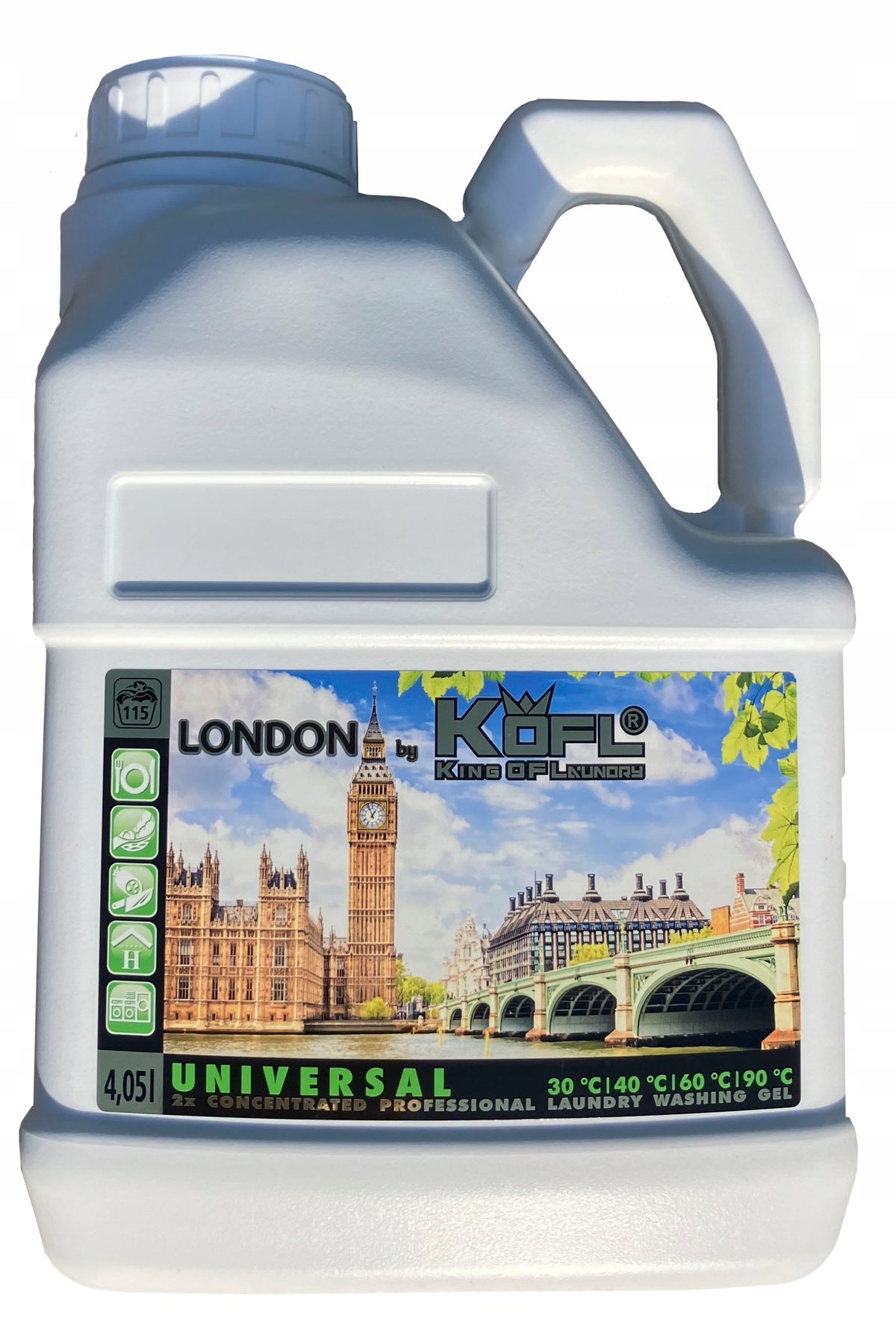 WASHING GEL KOFL UNIVERSAL 4.05L new enzymes formula ,BEST!
