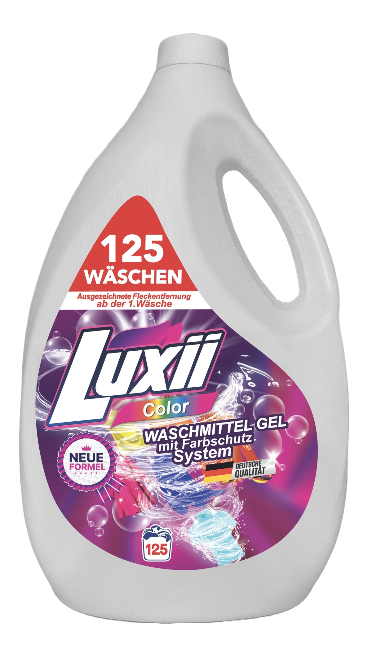 WASHING GEL LUXII COLOR 5,5L EFFICIENT THICK 125 WASHES