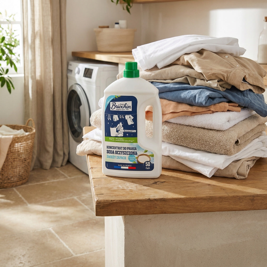WASHING LIQUID CONCENTRATE FRESH FRAGRANCE 2,27L BRIOCHIN 50 WASHES Manufacturer code PLNBRI305