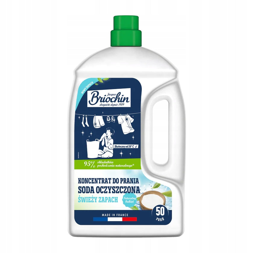 WASHING LIQUID CONCENTRATE FRESH FRAGRANCE 2,27L BRIOCHIN 50 WASHES