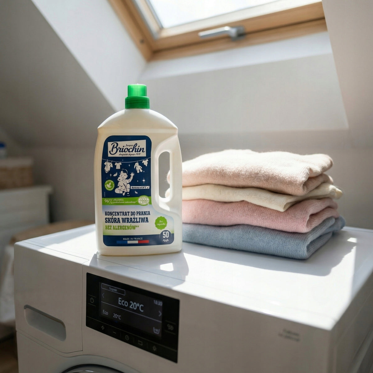 WASHING LIQUID CONCENTRATE WITHOUT ALLERGENS 2,27L BRIOCHIN 50 WASHES Manufacturer code BRI247