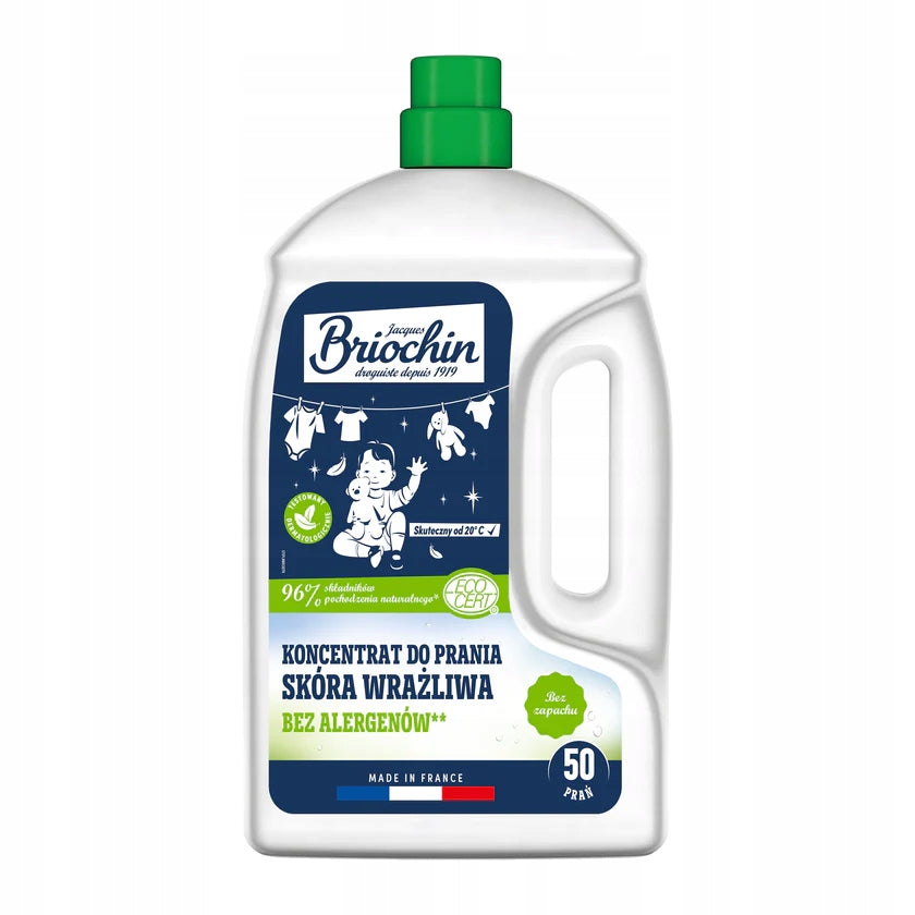 WASHING LIQUID CONCENTRATE WITHOUT ALLERGENS 2,27L BRIOCHIN 50 WASHES