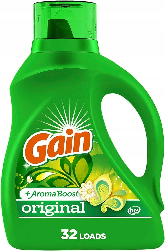 WASHING LIQUID GAIN ORIGINAL 1,36l from USA