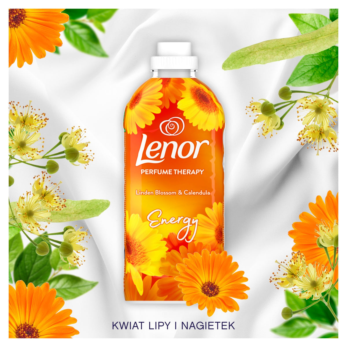 WASHING LIQUID LENOR ENERGIZE PARFUME THERAPY SICILIA ORANGE 2x1,2L Manufacturer code 8006540909294