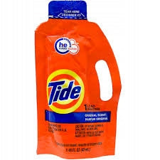 WASHING LIQUID TIDE ORIGINAL 43 ML 1 WASHING FROM USA