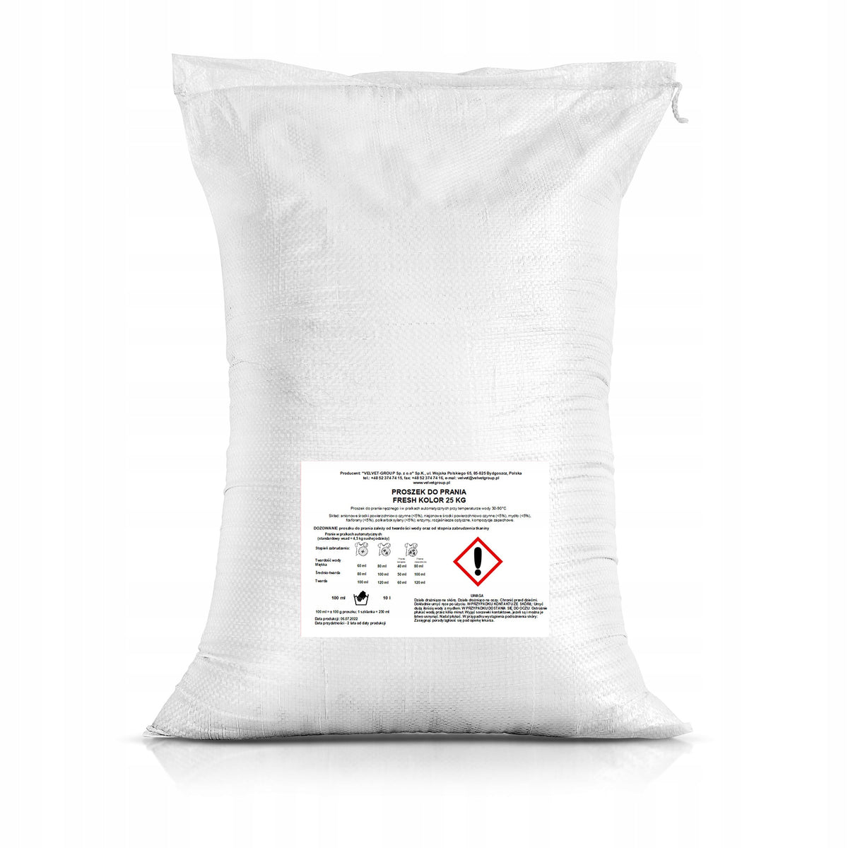 WASHING POWDER 25KG COLOR BAG LARGE PACKAGE