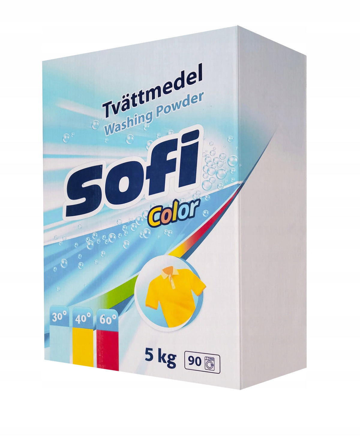 WASHING POWDER SOFI 5KG COLOR effective SUPER QUALITY!