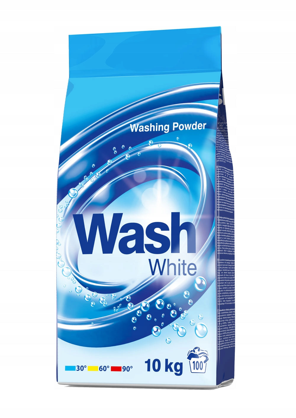 WASHING POWDER WASH 10KG WHITE FRESH SCENT EFFICIENT + FREEBIE Brand Wash