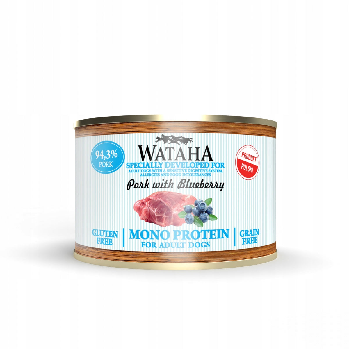 WATAHA MONO PROTEIN 94,5% PORK WITH BLUEBERRY 185G