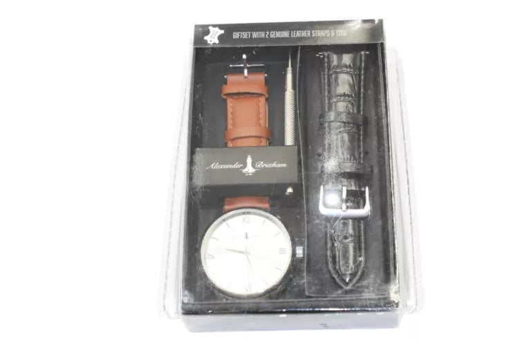 WATCH ALEXANDER BRIXHAM +STRAP