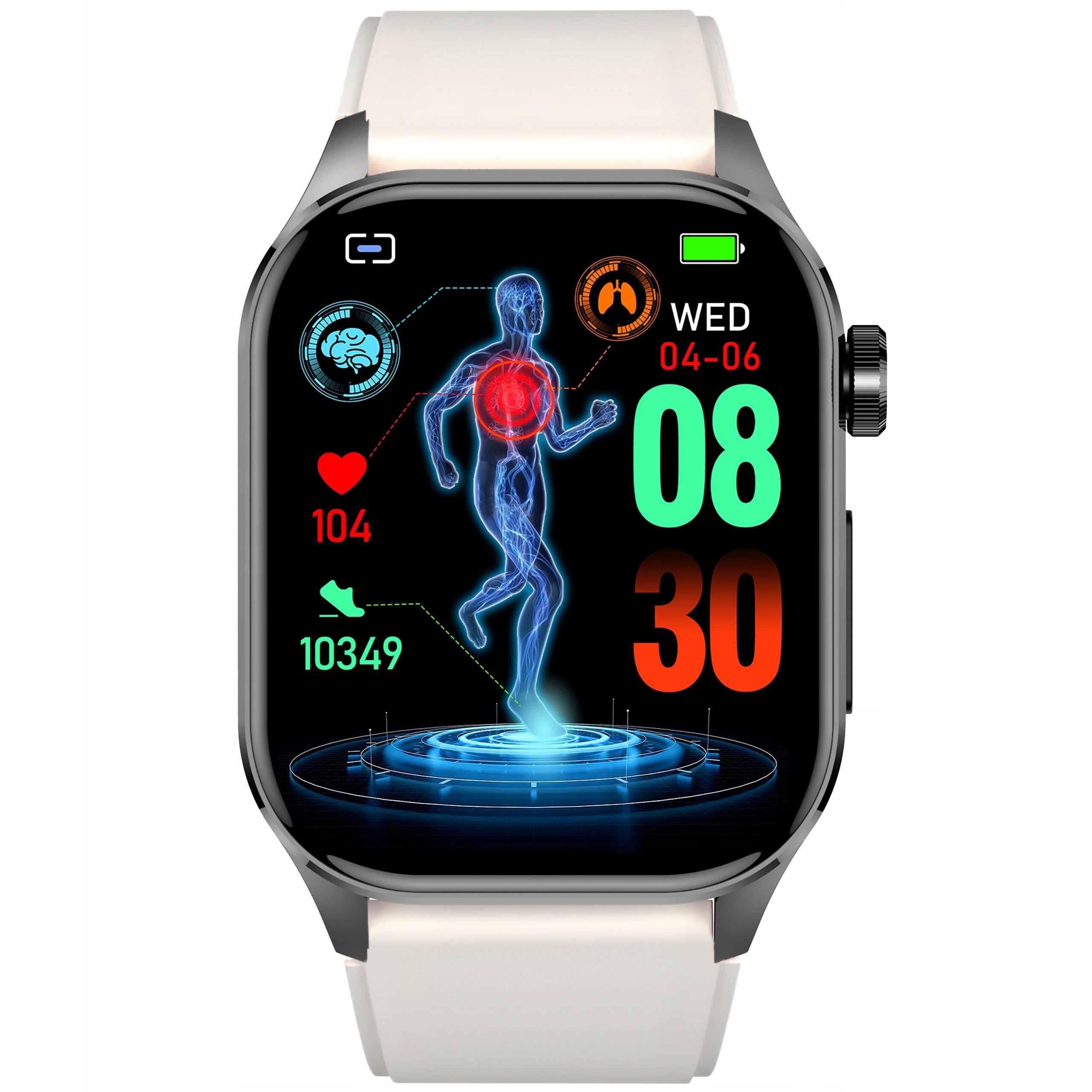 WATCH CARDIOWATCH EKG PRESSURE GLUCOSE MEASUREMENT ASSISTANT CALIBRATION PULSE Packaging status original