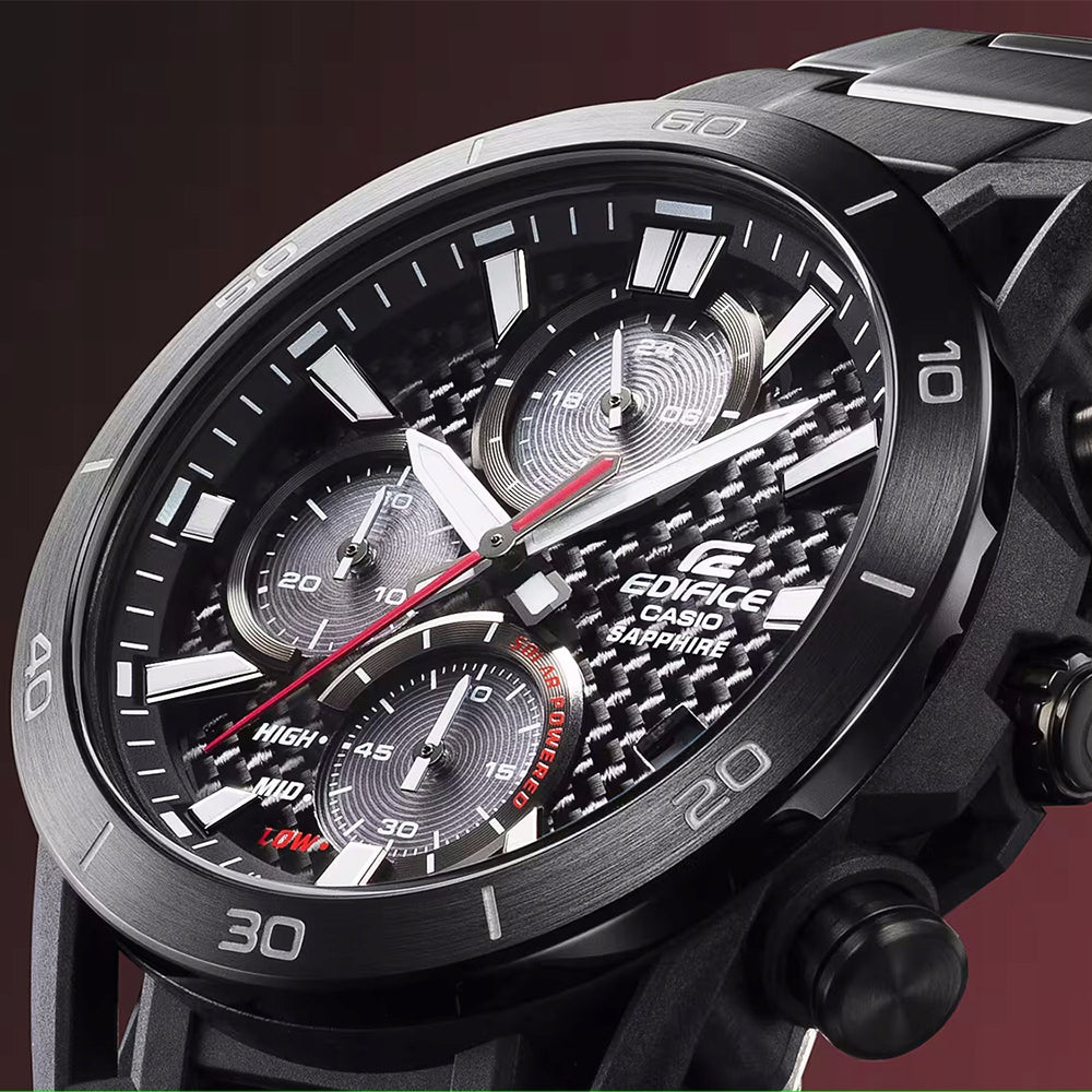 WATCH CASIO EDIFICE EFS-S640DC-1AVUEF + ENGRAVING Brand CASIO