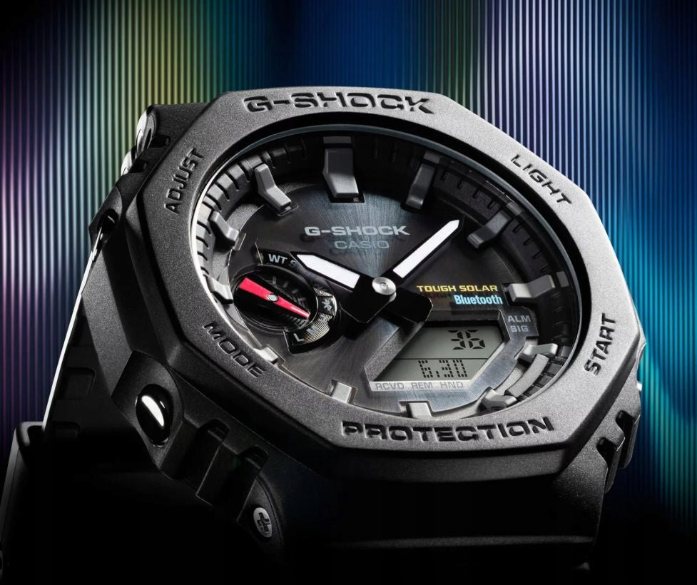 WATCH CASIO G-SHOCK GA-B2100-1AER SOLAR BLUETOOTH STEP WR200 + BOX Manufacturer code GA-B2100-1AER