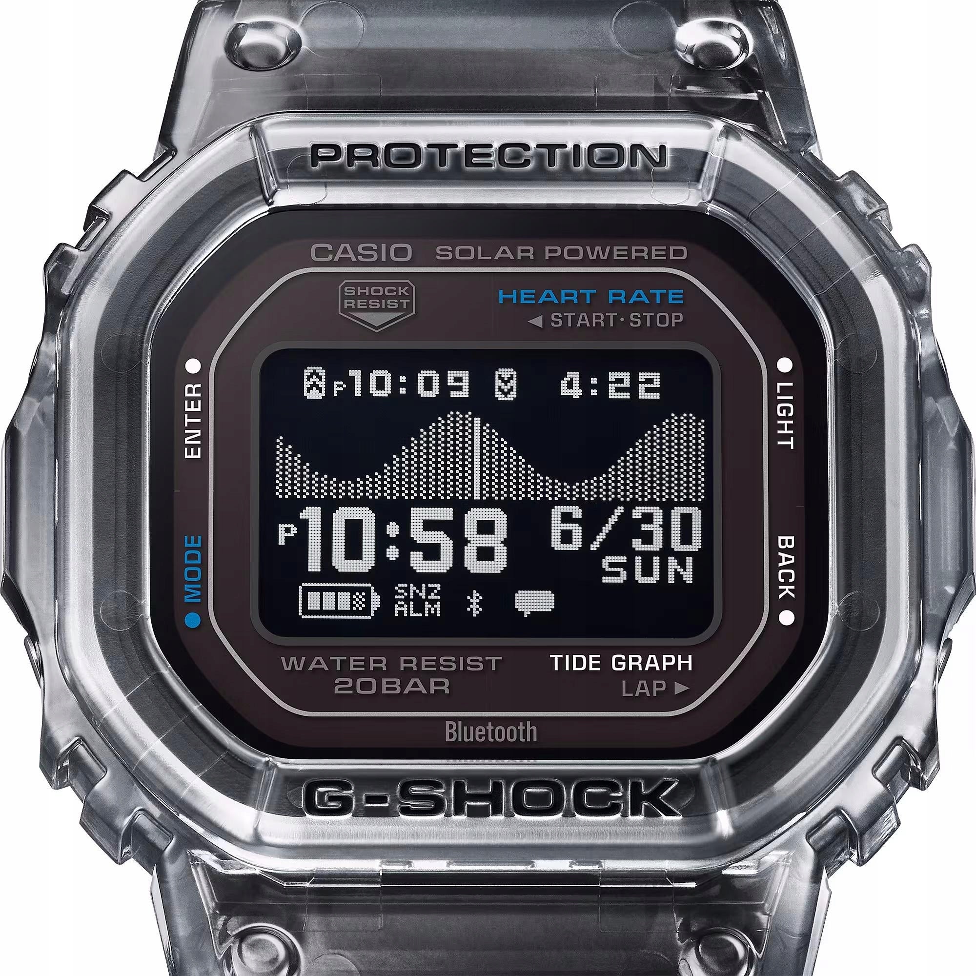WATCH CASIO G-SHOCK GBX-H5600-1ER ENGRAVING 24H PL Brand CASIO