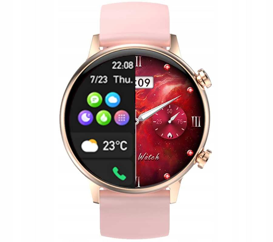 WATCH COMMUNION SMARTWATCH Polish ECG PULS SMS SMART WATCH RUBICON Gender unisex
