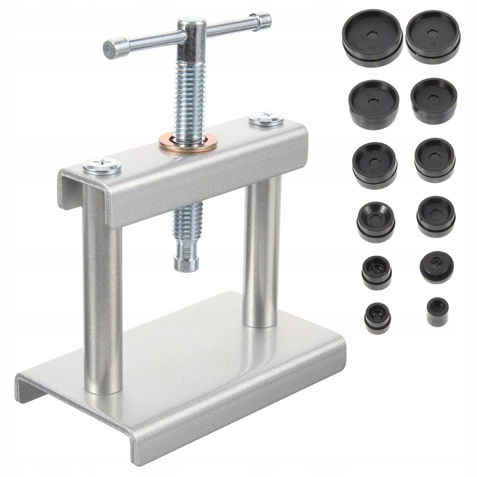 WATCH PRESS FOR WATCHES SET + PRESSURE PLATES 16-50mm