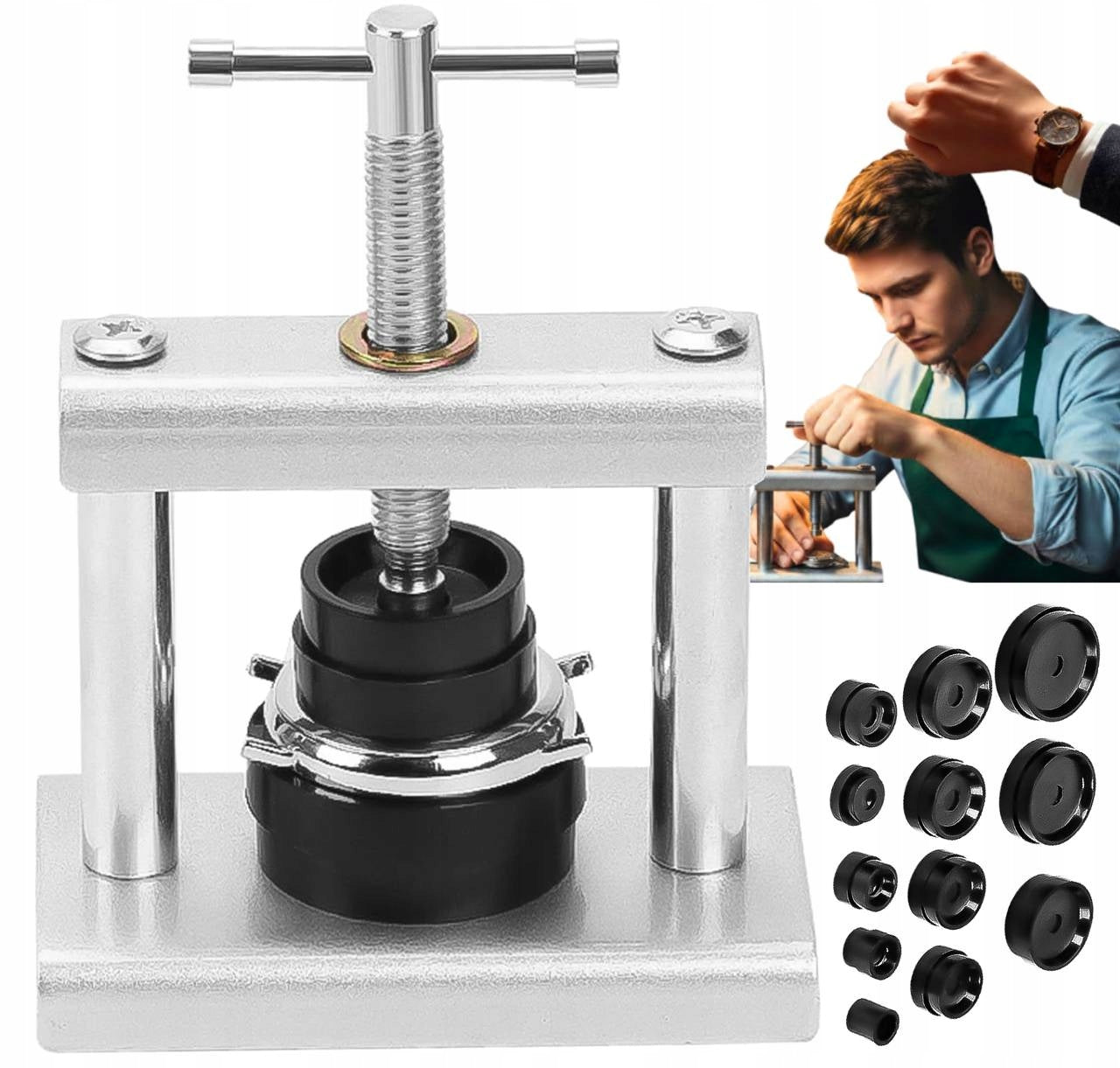 WATCH PRESS WATCH REPAIR KIT CLOCK REPAIR TOOL
