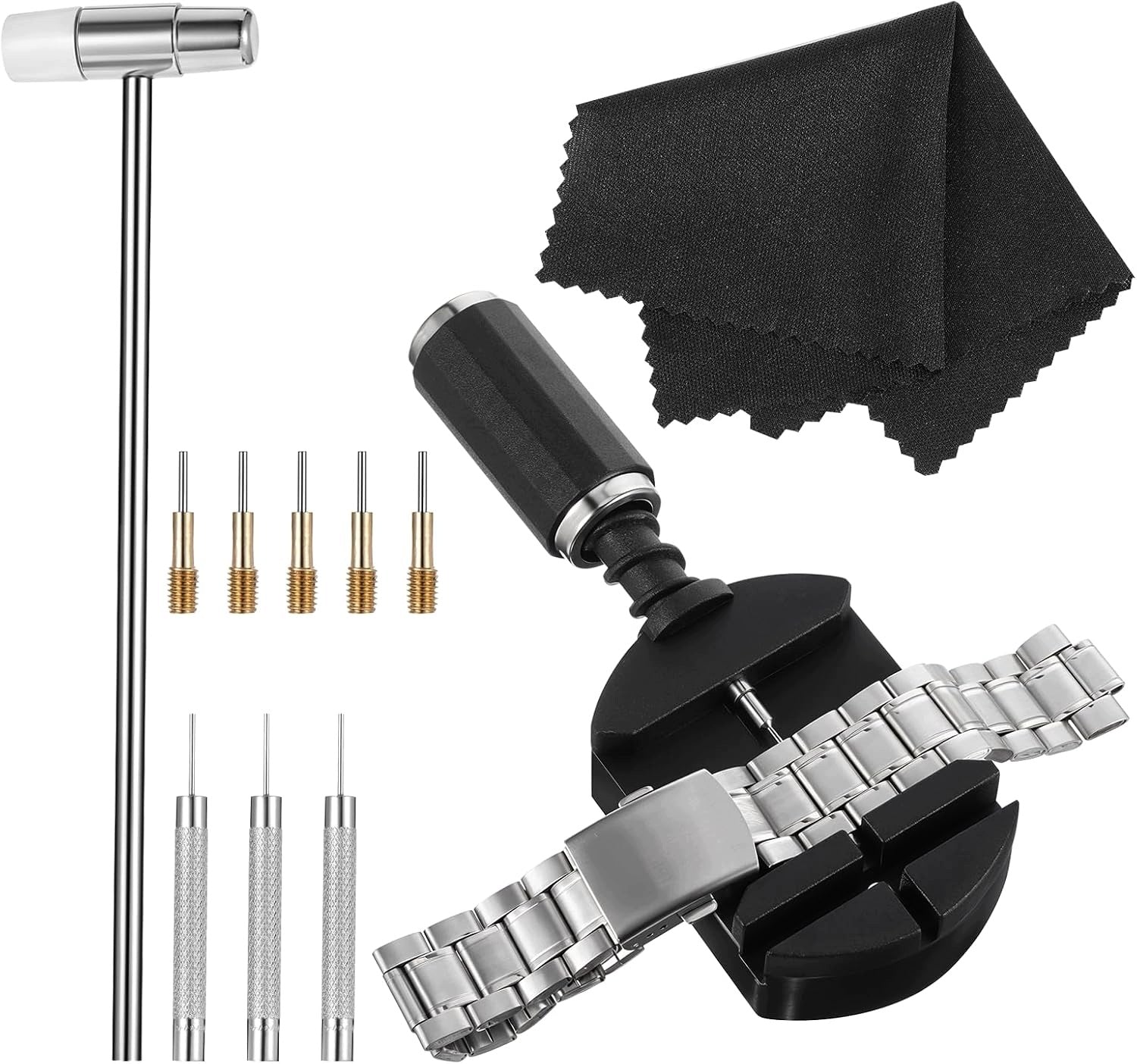 WATCH REPAIR TOOL KIT 11 PARTS STRAP ADJUSTMENT