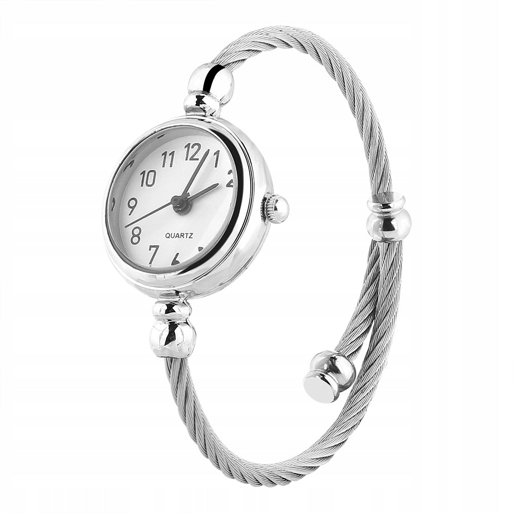 WATCH ROUND WATCH ON BRACELET