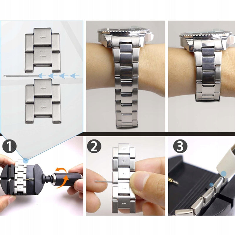 WATCH TOOL SET WITH 20 SPINES AND TELESCOPES 16/18/20/22/24MM Manufacturer code ZBXL-1088