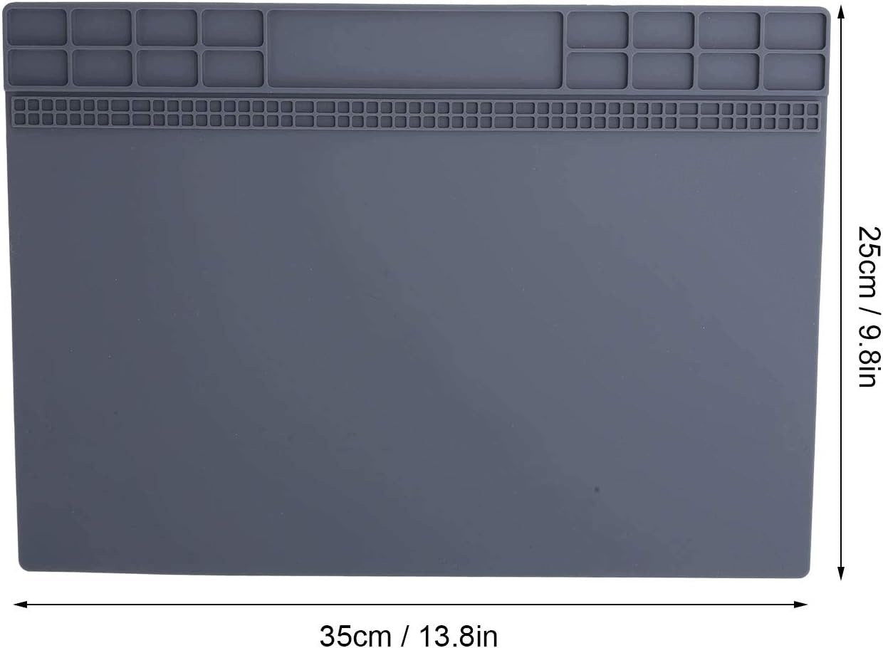 WATCHMAKING MAT RUBBER NON-SLIP GREY WATCH REPAIR Brand no brand