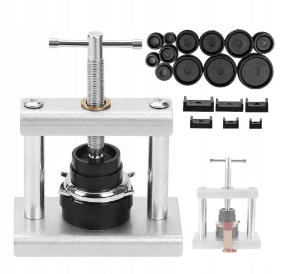 WATCHMAKING PRESS FOR WATCHES WITH 18 MOULDS AND PRESSURE PLATES Manufacturer code TLA0442ST*CAB