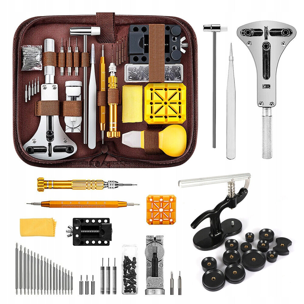 WATCHMAKING SET TOOLS KEY CASE 162EL