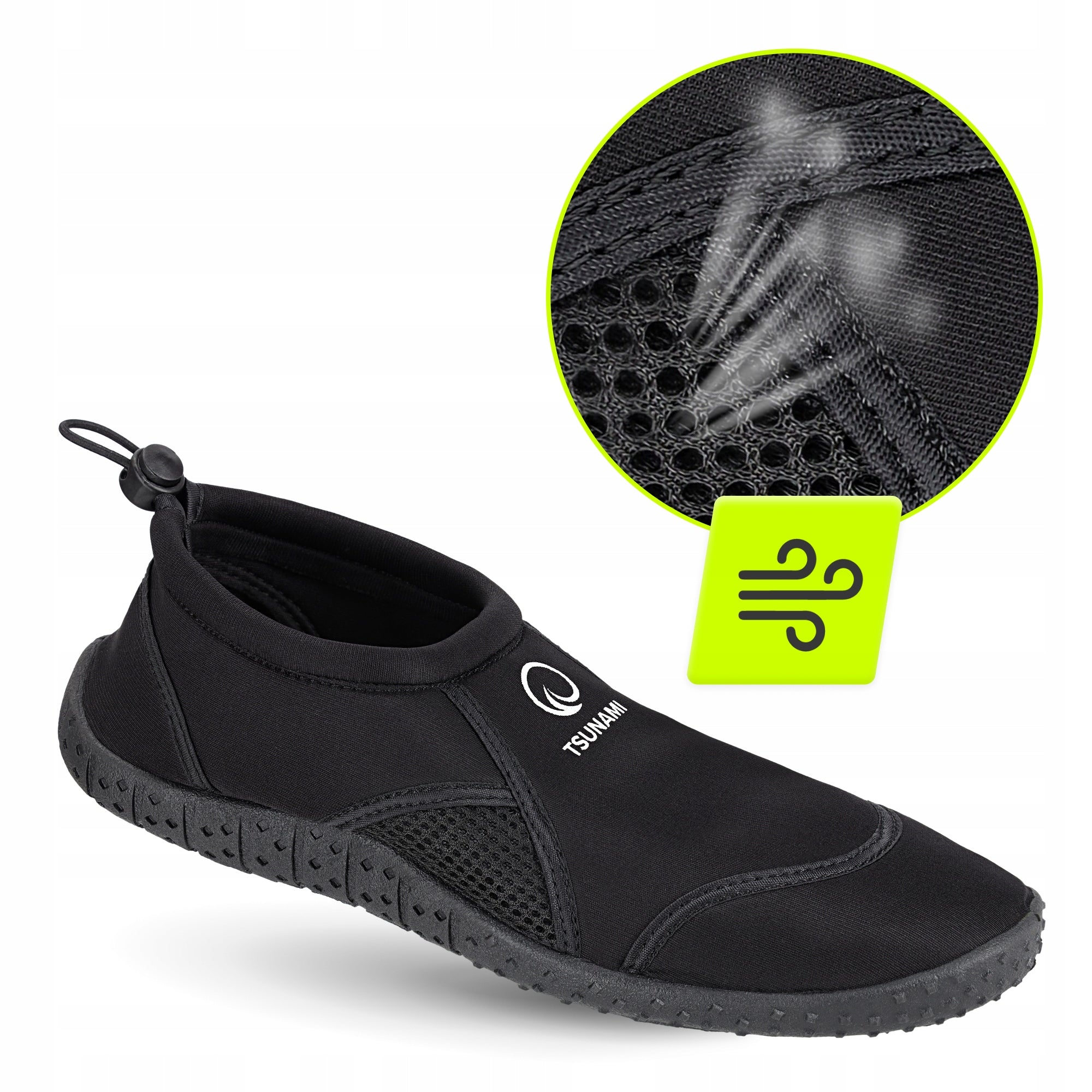 WATER AND SWIMMING SHOES SLIP-ON WOMEN'S MEN'S BEACH NON-SLIP 38 Manufacturer code Buty do wody SLIP-ON rozmiar 38