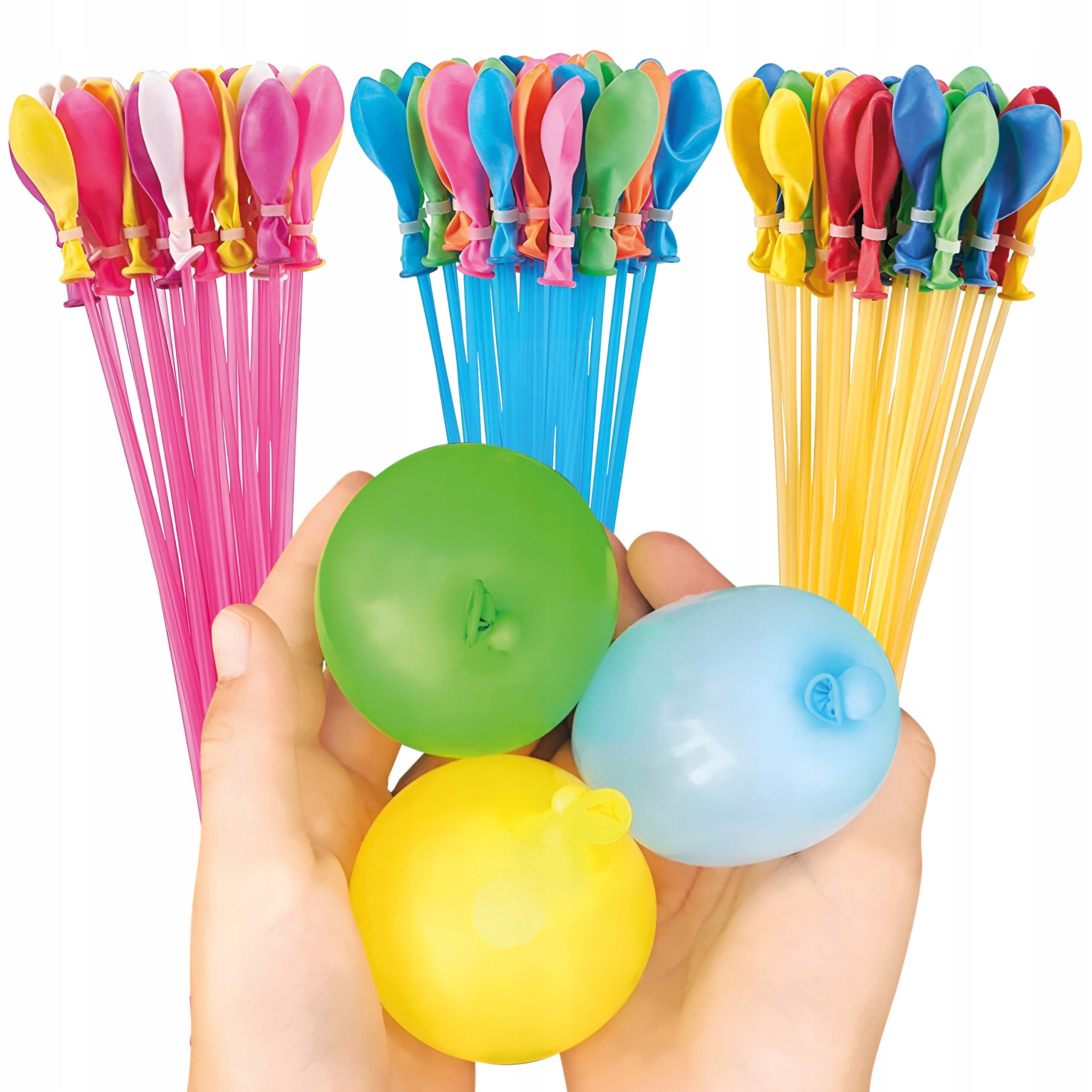 WATER BALLOONS COLORFUL WATER BOMBS SET OF 111 AUTOMATIC