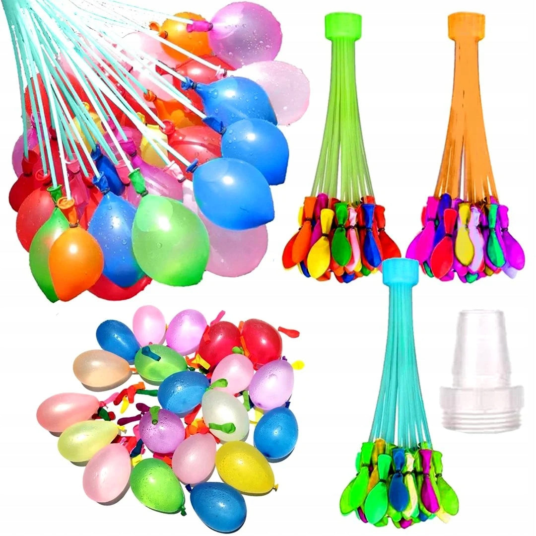 WATER BALLOONS WATER bombs AUTOMATIC 111 pcs + THREAD