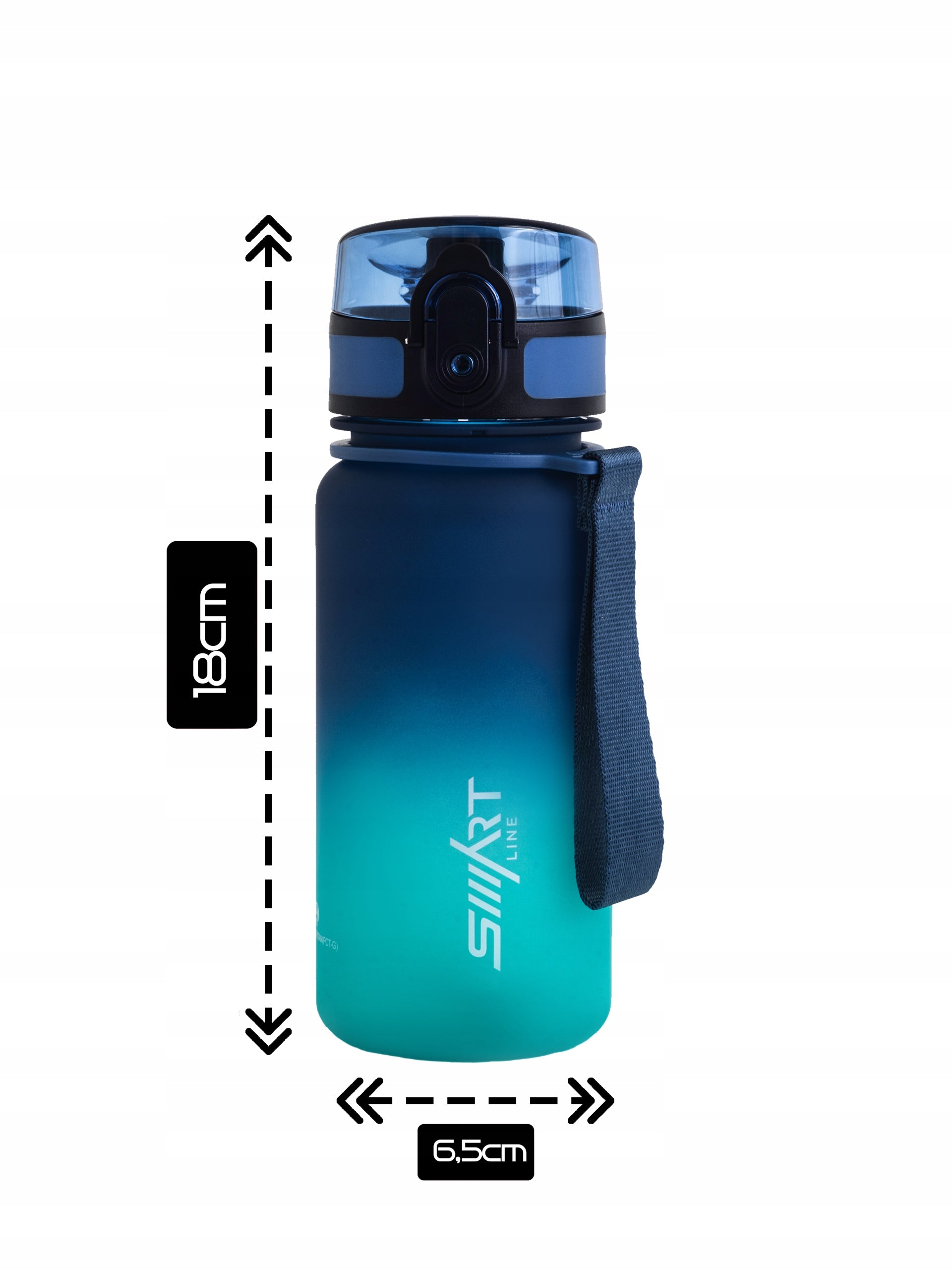 WATER BOTTLE 350ml TRITAN AIRTIGHT SPORTS BOTTLE Manufacturer code Bidon Sportowy 350ml Tritan Szczelny na Wodę