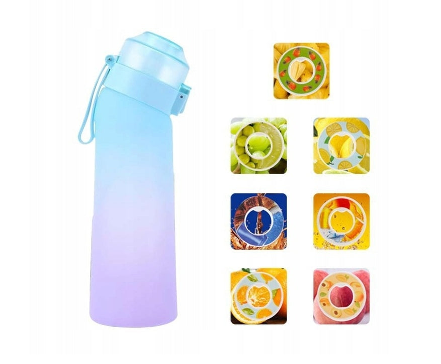 WATER BOTTLE 650ML GRADIENT PURPLE SPICE WATER BOTTLE -7PCS Brand no brand