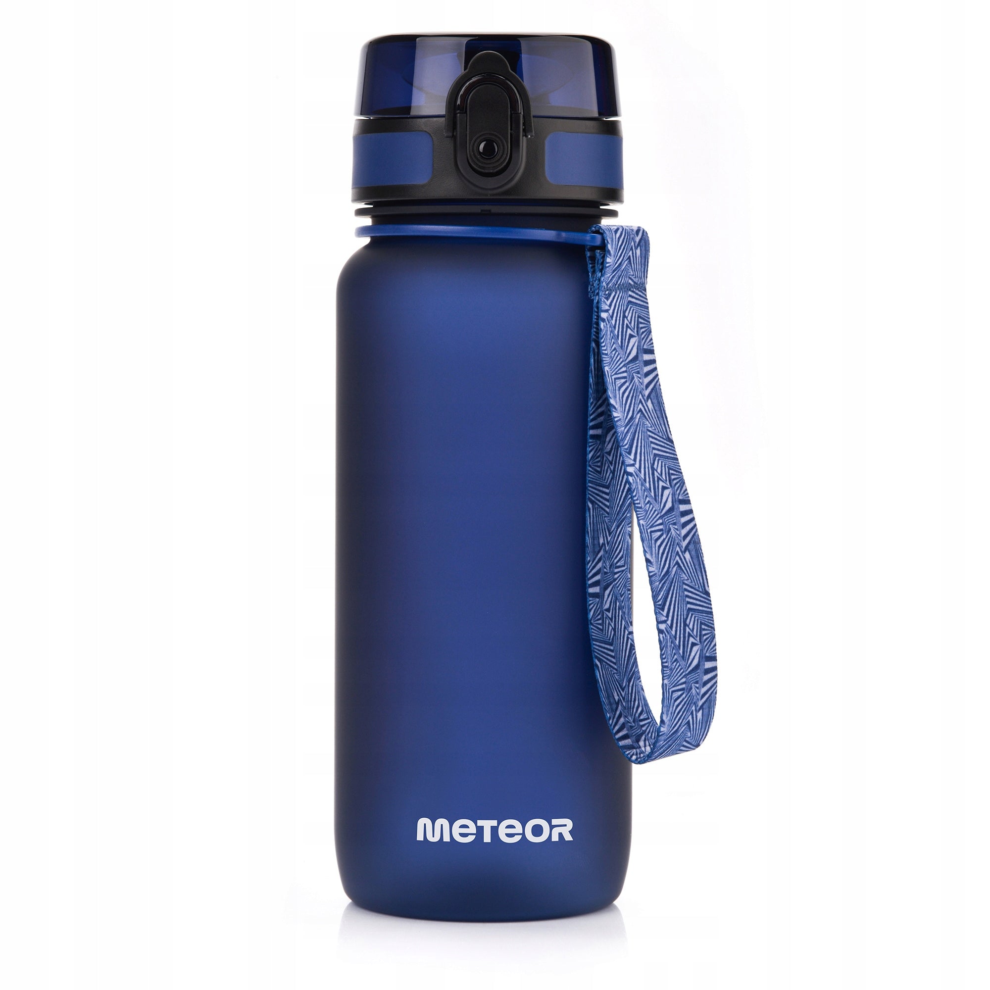 WATER BOTTLE 650ml TRITAN WITH STRAINER MOUTHPIECE HANDLE BPAfree Brand Meteor