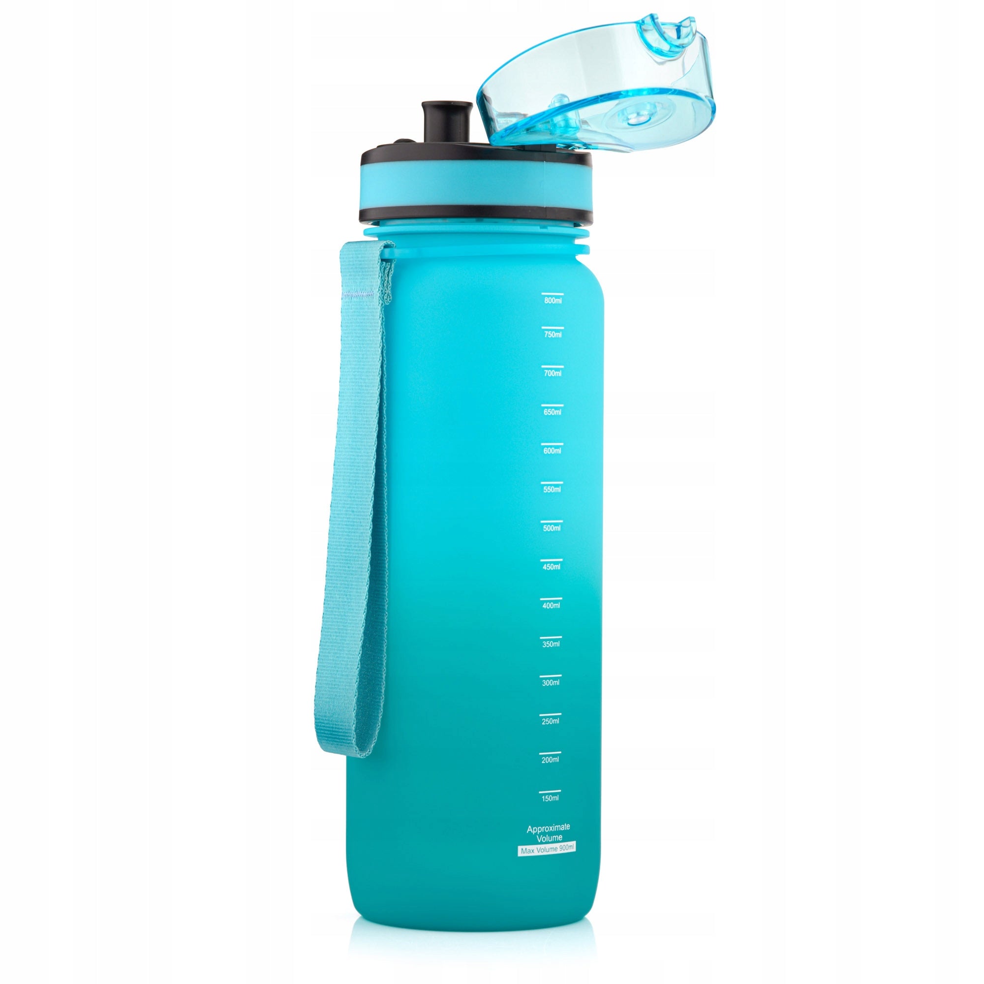 WATER BOTTLE 800ml TRITAN WITH STRAINER MOUTHPIECE HANDLE BPAfree Brand Meteor