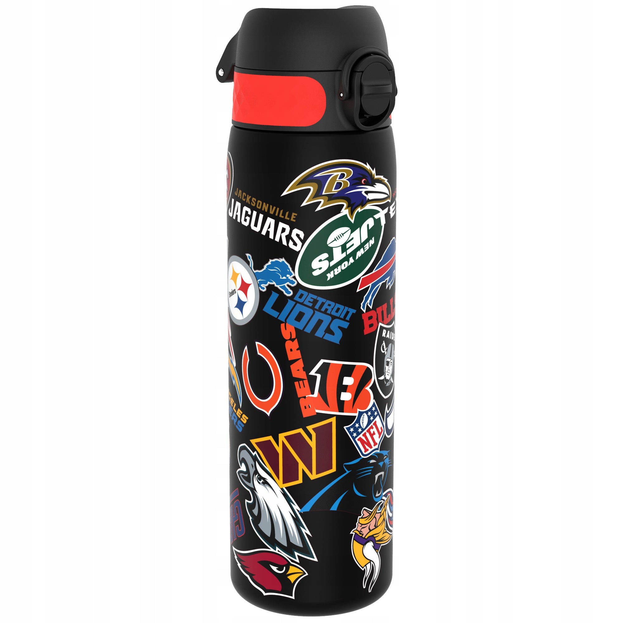 WATER BOTTLE -ATEST PZH- NFL AMERICAN FOOTBALL RUGBY SUPER BOWL ION8 0,5 L 500 ml Packaging status original
