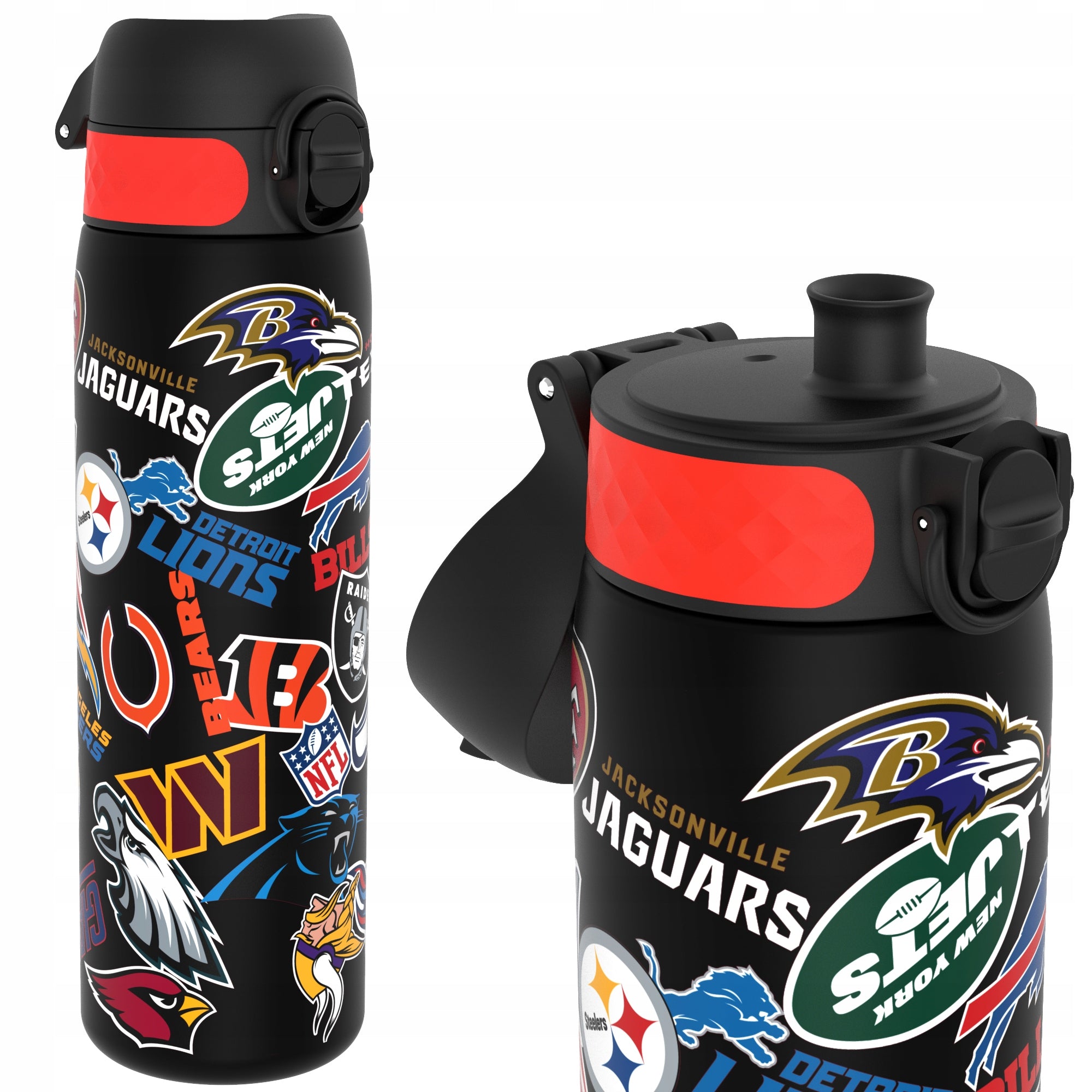 WATER BOTTLE -ATEST PZH- NFL AMERICAN FOOTBALL RUGBY SUPER BOWL ION8 0,5 L 500 ml
