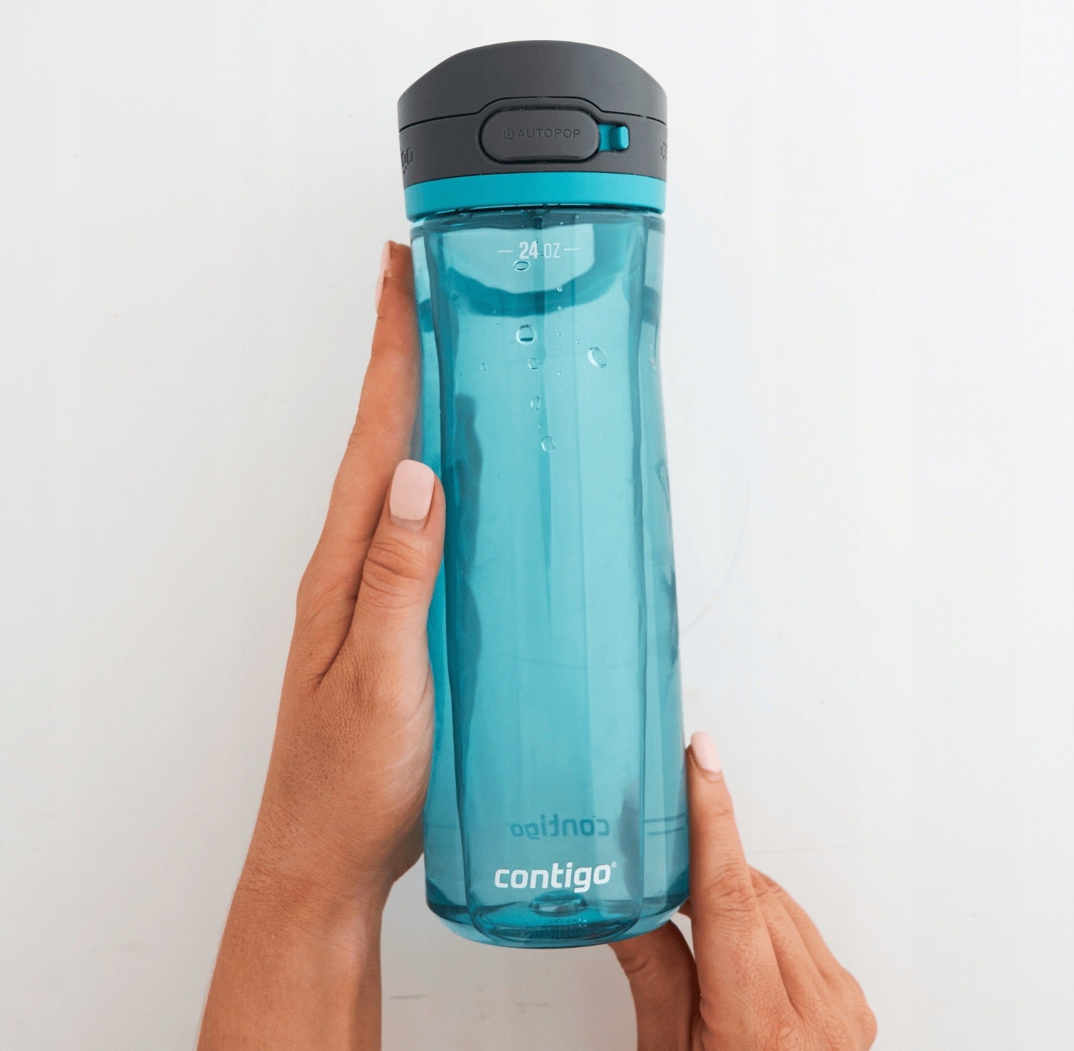 WATER BOTTLE CONTIGO JACKSON 2.0 720ml TURQUOISE DRINK BOTTLE Kind bottle