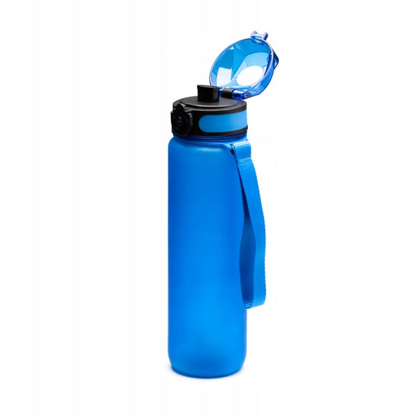 WATER BOTTLE FITNESS MOTIVATIONAL BOTTLE FOR GYM TRAINING FOR SCHOOL 1 L Manufacturer code butelka bidon sportowy motywacyjny niebieski