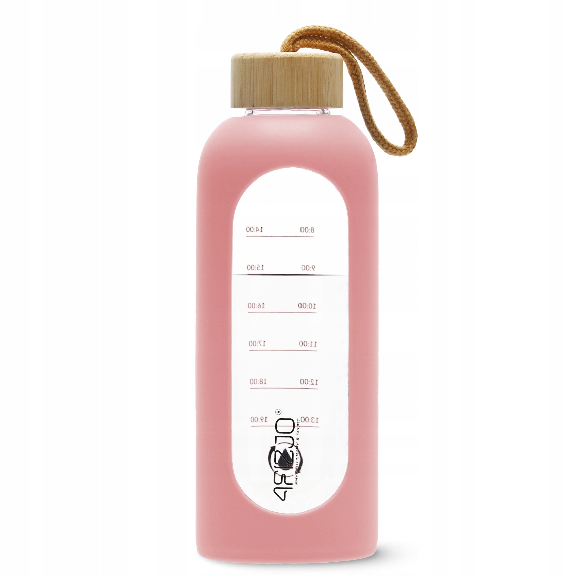 WATER BOTTLE MOTIVATIONAL BOTTLE SEALED SILICONE CASE 750 ML Kind bottle