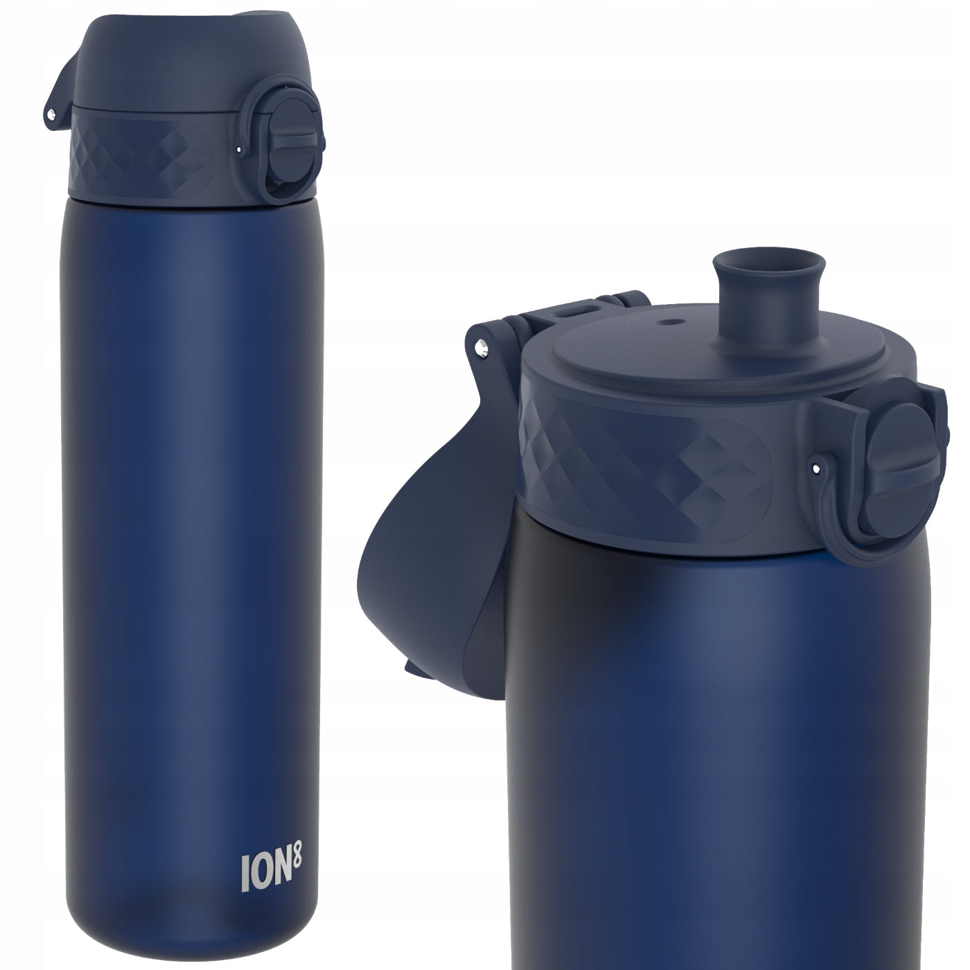 WATER BOTTLE - PZH CERTIFICATE- HARD SPORTS MOUTHPIECE BLUE ION8 0,5 l 500 ml