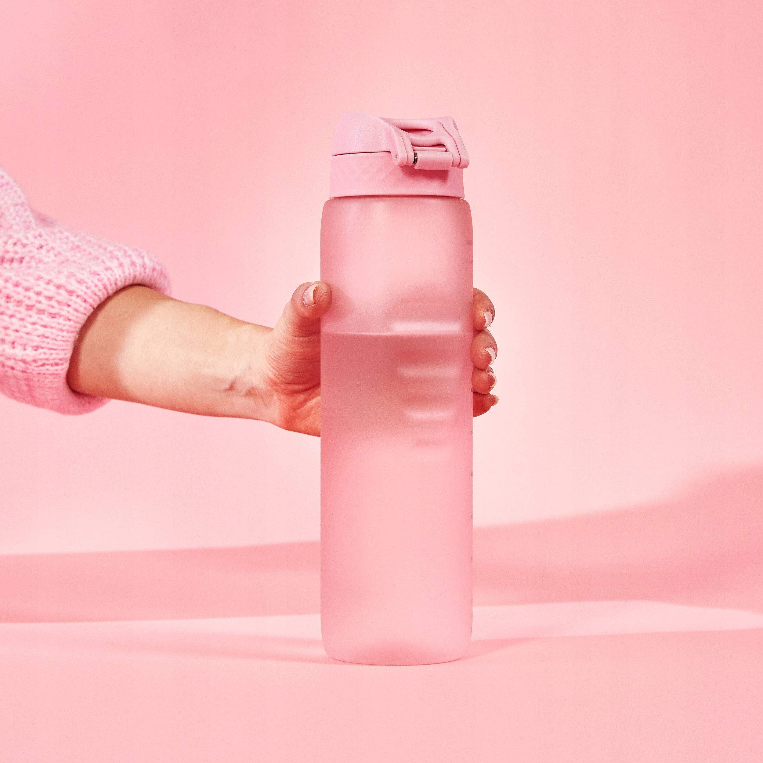 WATER BOTTLE SEALED LIGHT LARGE SPORT BIKE GYM SCHOOL YOGA ROSES ION8 1 LITER Brand Ion8