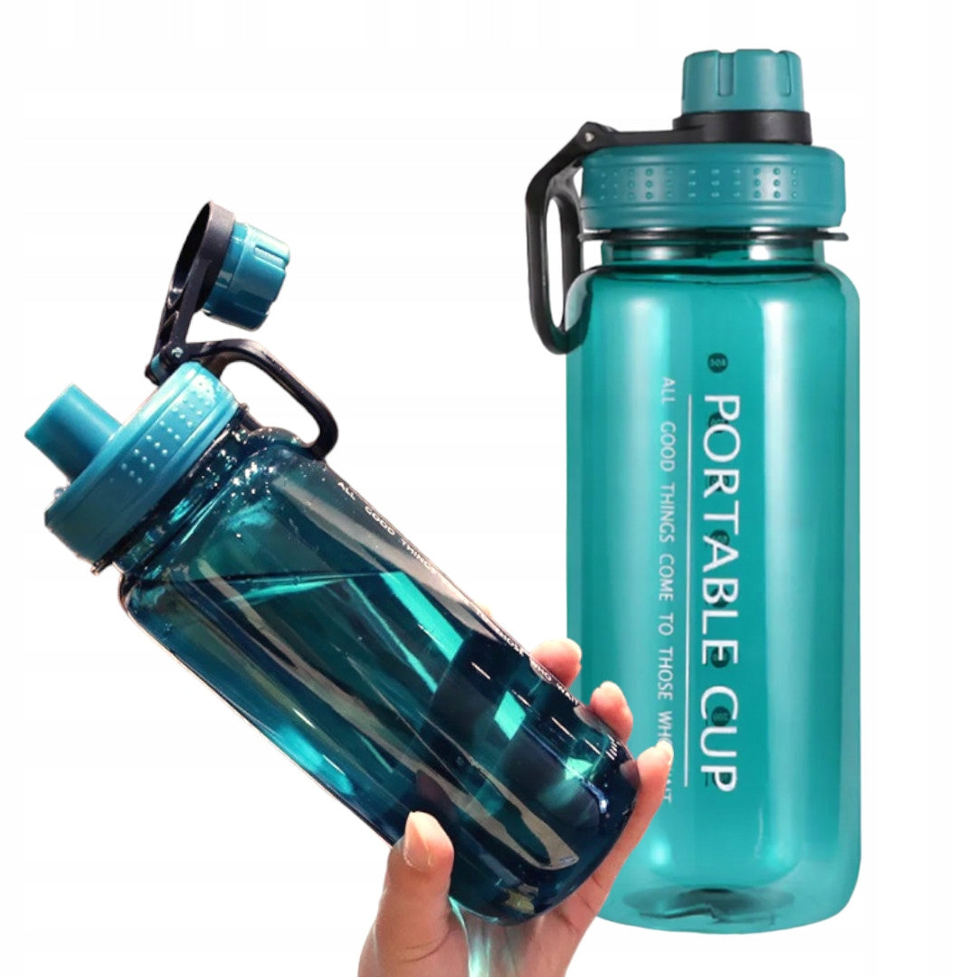 WATER BOTTLE SPORTS WATER BOTTLE LIGHT FITNESS GYM 600ML BLUE Manufacturer code BD05