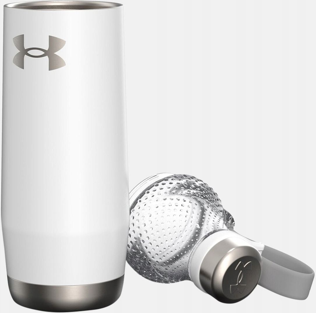 WATER BOTTLE UNDER ARMOUR THERMAL FOR COLD DRINKS 650ml UA Satin White Manufacturer code UA7087
