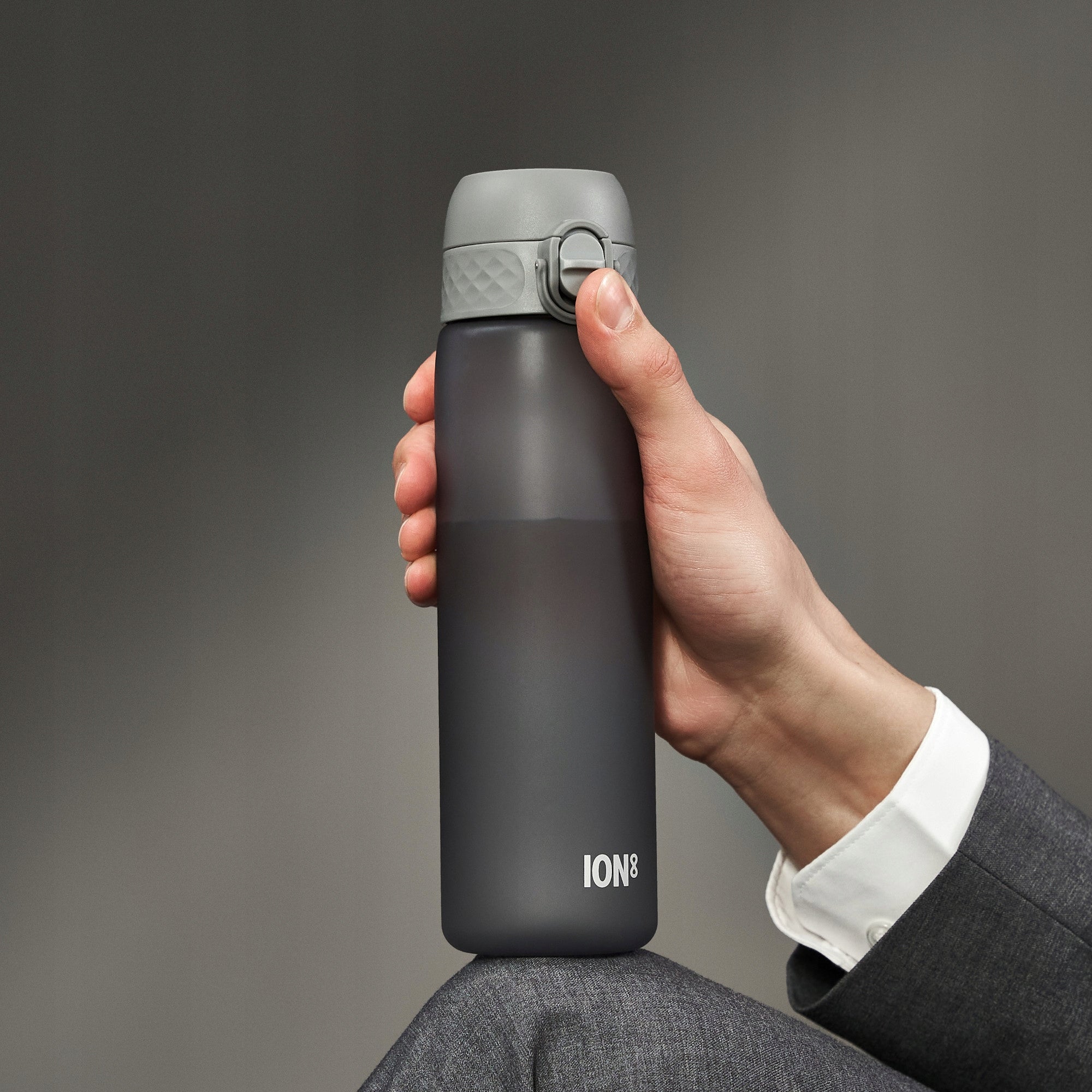 WATER BOTTLE WITH MOUTHPIECE - PZH CERTIFICATE- ELEGANT PREMIUM - ION8 0,5 L 500 ml Packaging status original