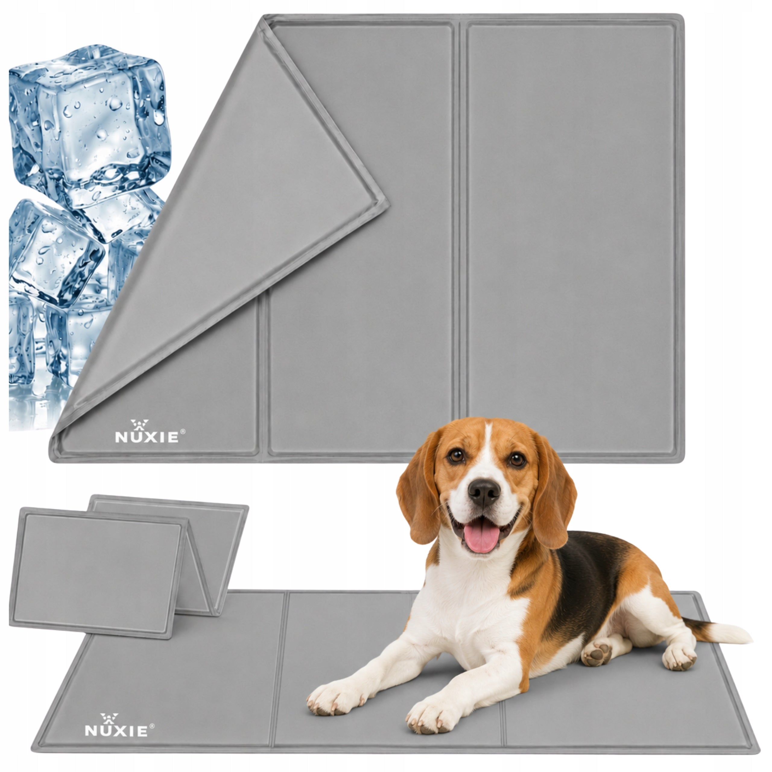 WATER COOLING MAT GEL CAT DOG BED GARDEN LARGE 110x70cm