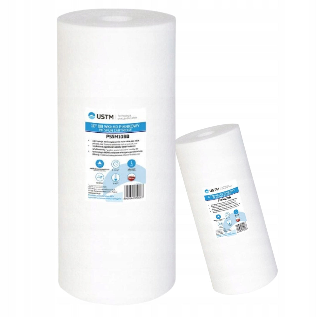 WATER FILTER CARTRIDGE 10" BB FOAM PRE-FILTRATION 5 MICRONS