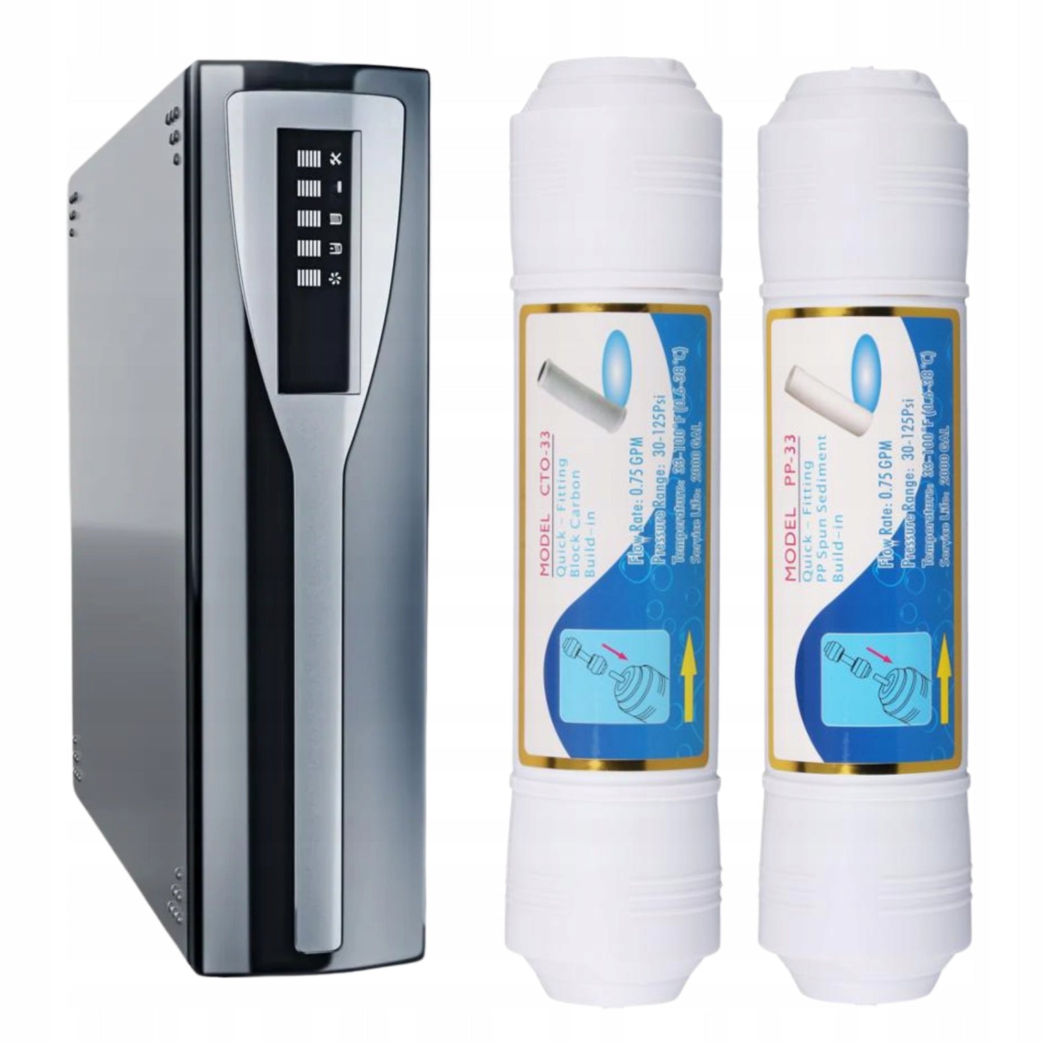 WATER FILTER CARTRIDGES KITCHEN FILTRATION FOAM CARBON NANO PAD PZH
