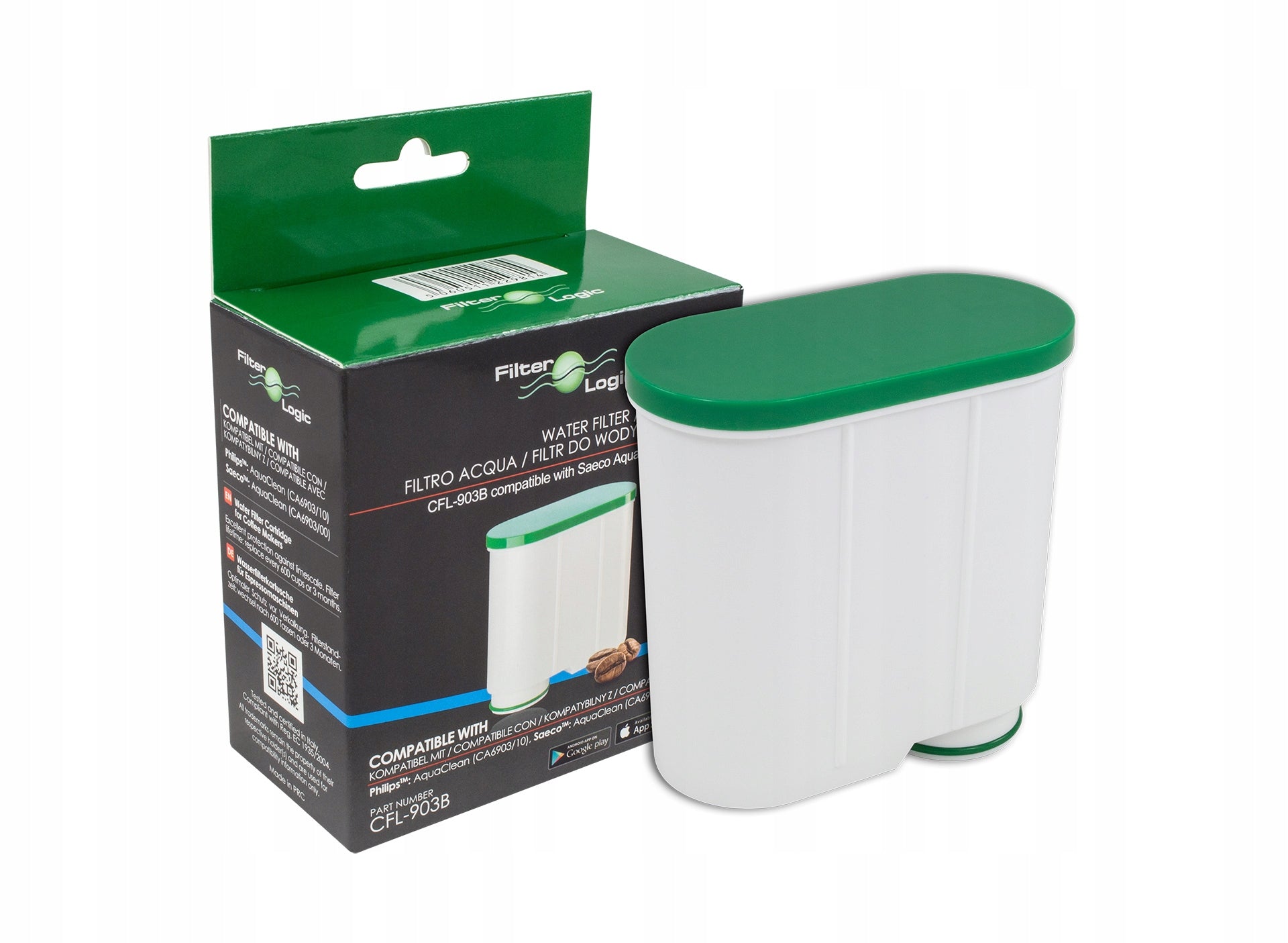 WATER FILTER FOR PHILIPS Saeco 5000 LatteGo + GREASE Packaging status original
