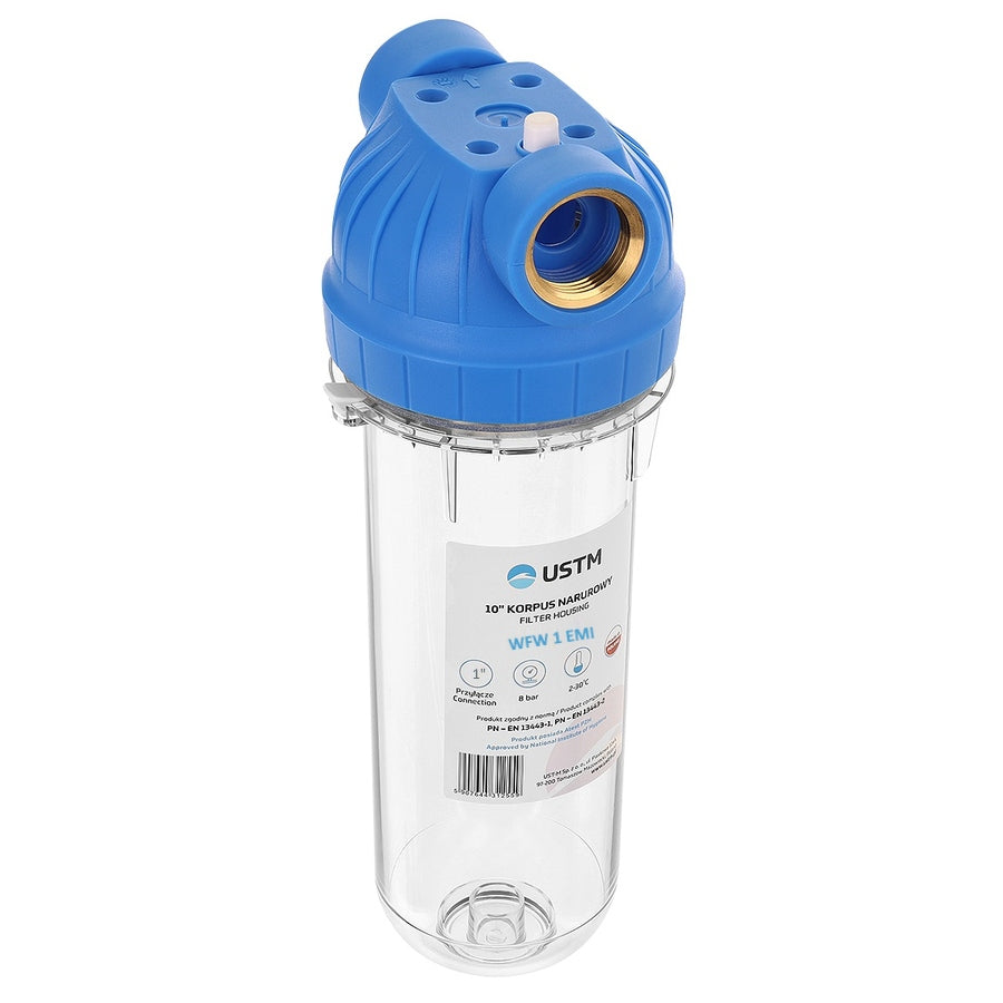 WATER FILTER IN-LINE BODY 1'' GW USTM 10'' set key + plate EAN (GTIN) 6911945235249
